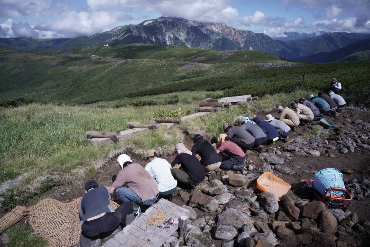 雲ノ平トレイルメンテナンスプログラム2023アフターレポート