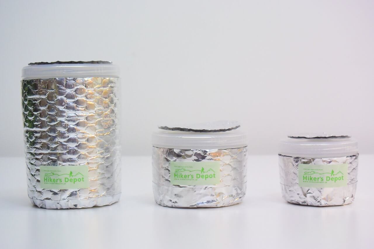 ウルトラライトな保温アイテム