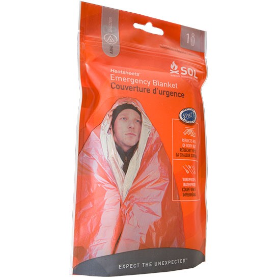 商品解説】Heatsheets® Emergency Blanket｜使い捨てする必要の無い