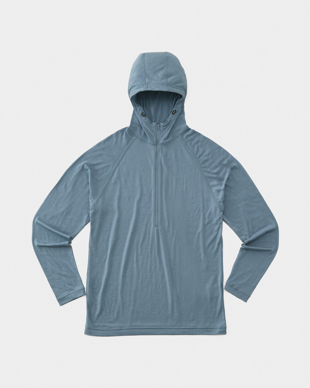 100%Light Merino Half Zip Hoody | 100%ライトメリノハーフジップ