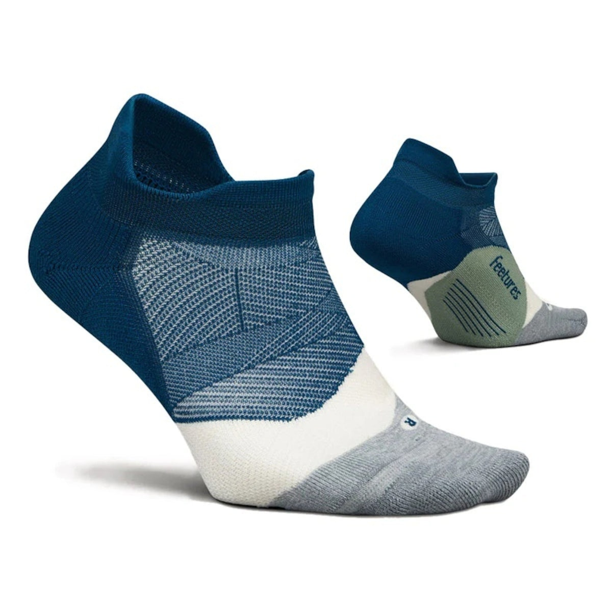 Elite Light Cushion No Show Tab Socks