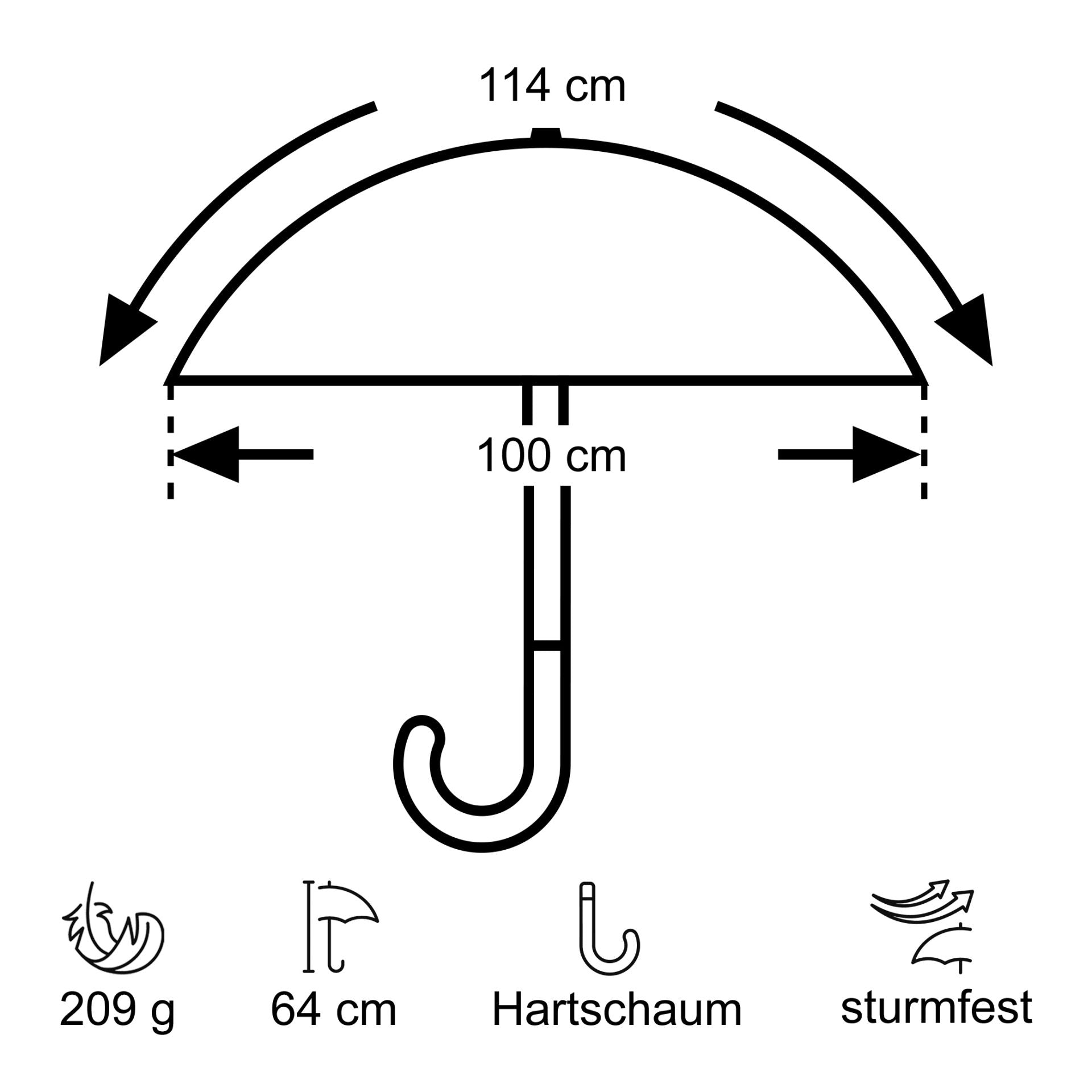 Swing Liteflex Umbrella