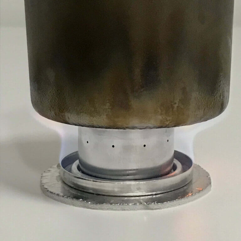 BLUENOTE stove w/ pre-heating plate