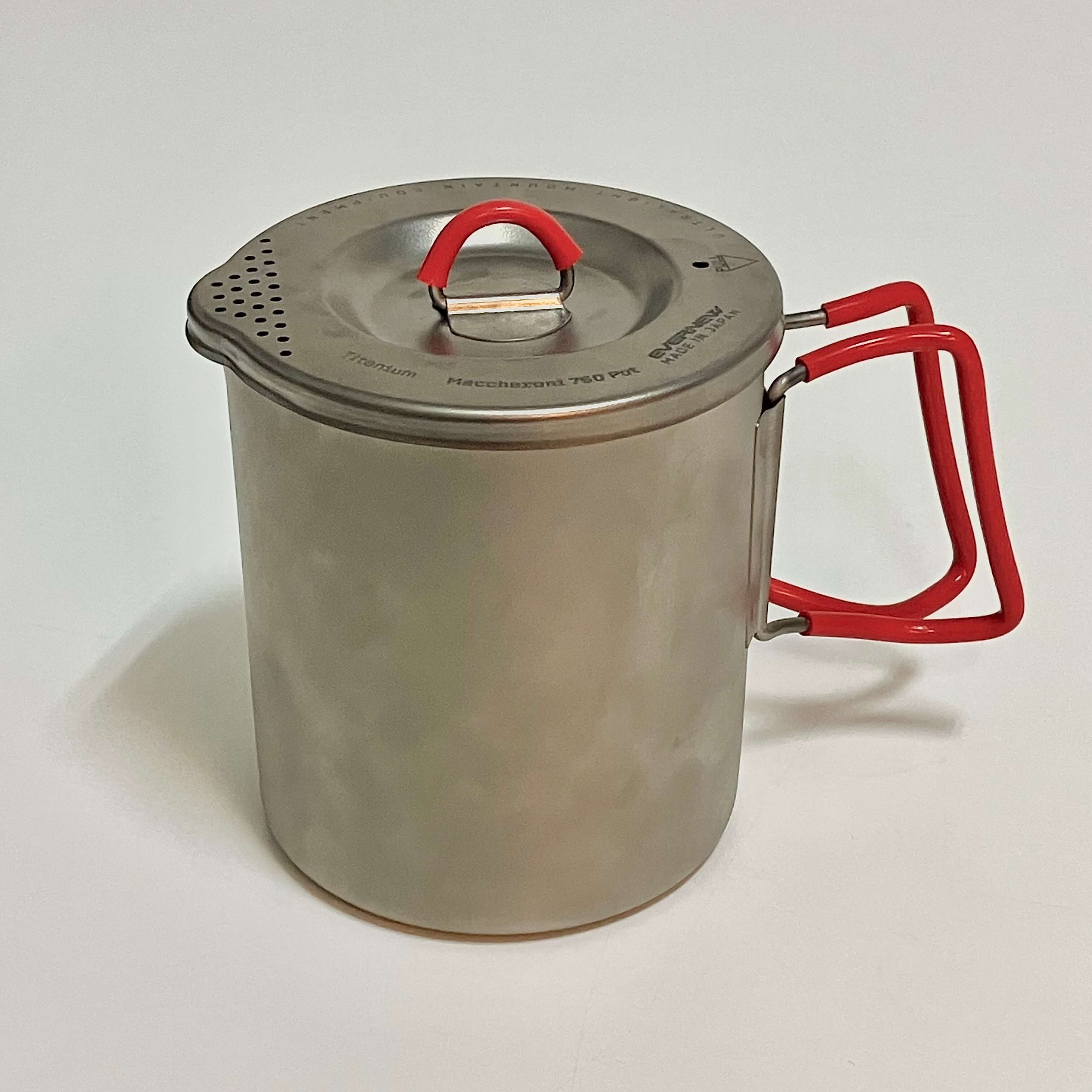 Ti Maccheroni pot 750 | Evernew | チタンマカロニポット750