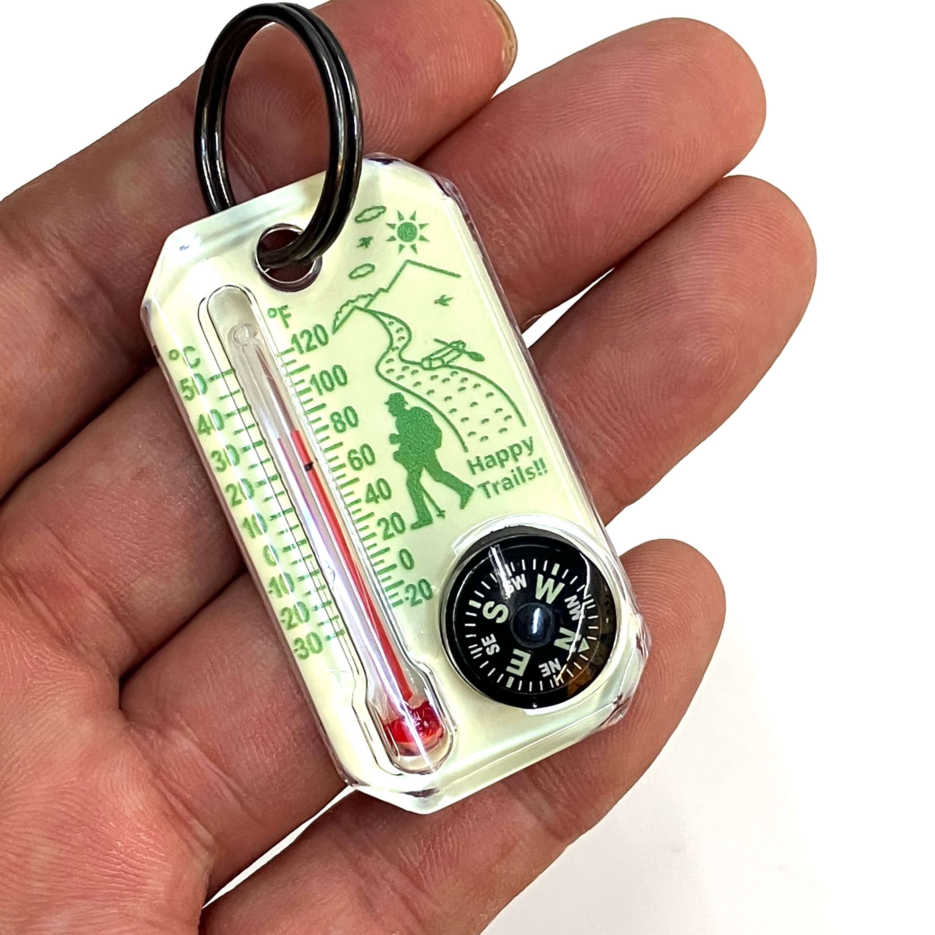 Luminous Therm-O-Compass™️ “Happy Trails!!”