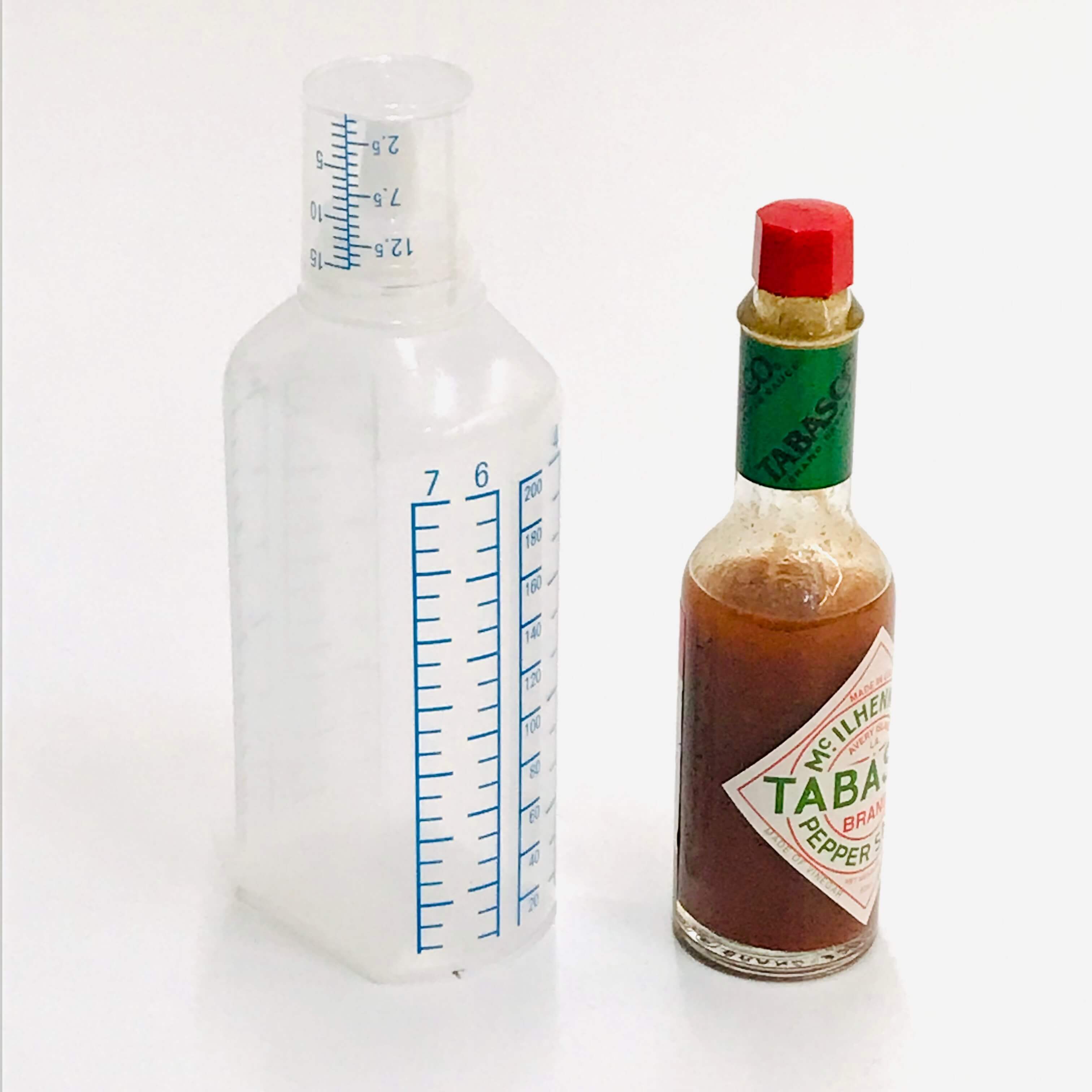 Measure Cap PP Bottle