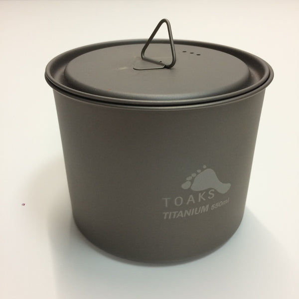 TOKY ROCK POT(ミニサイズ？) TOAKS Titanium Pot without Handle / トークス チタンポット ウィザ