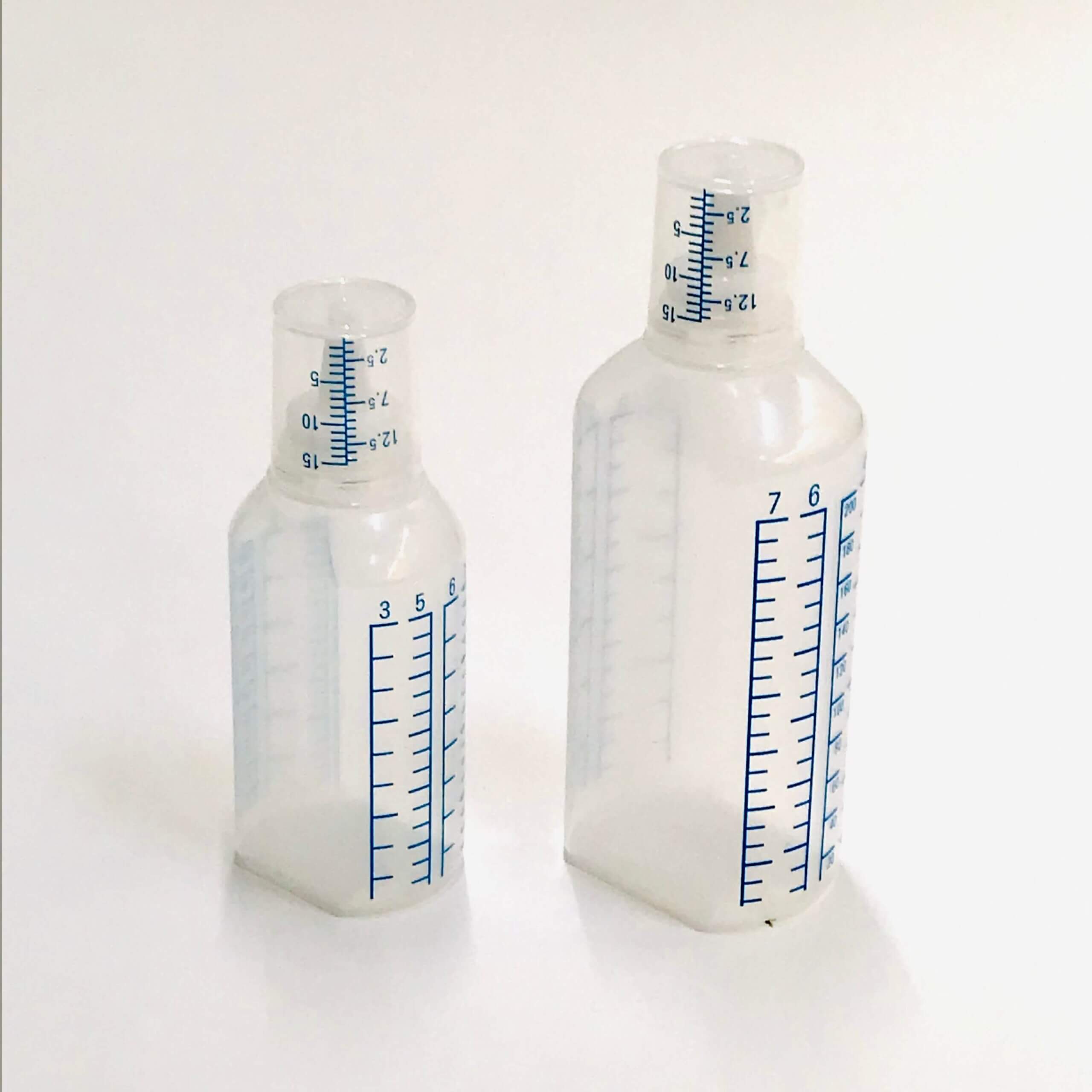 Measure Cap PP Bottle