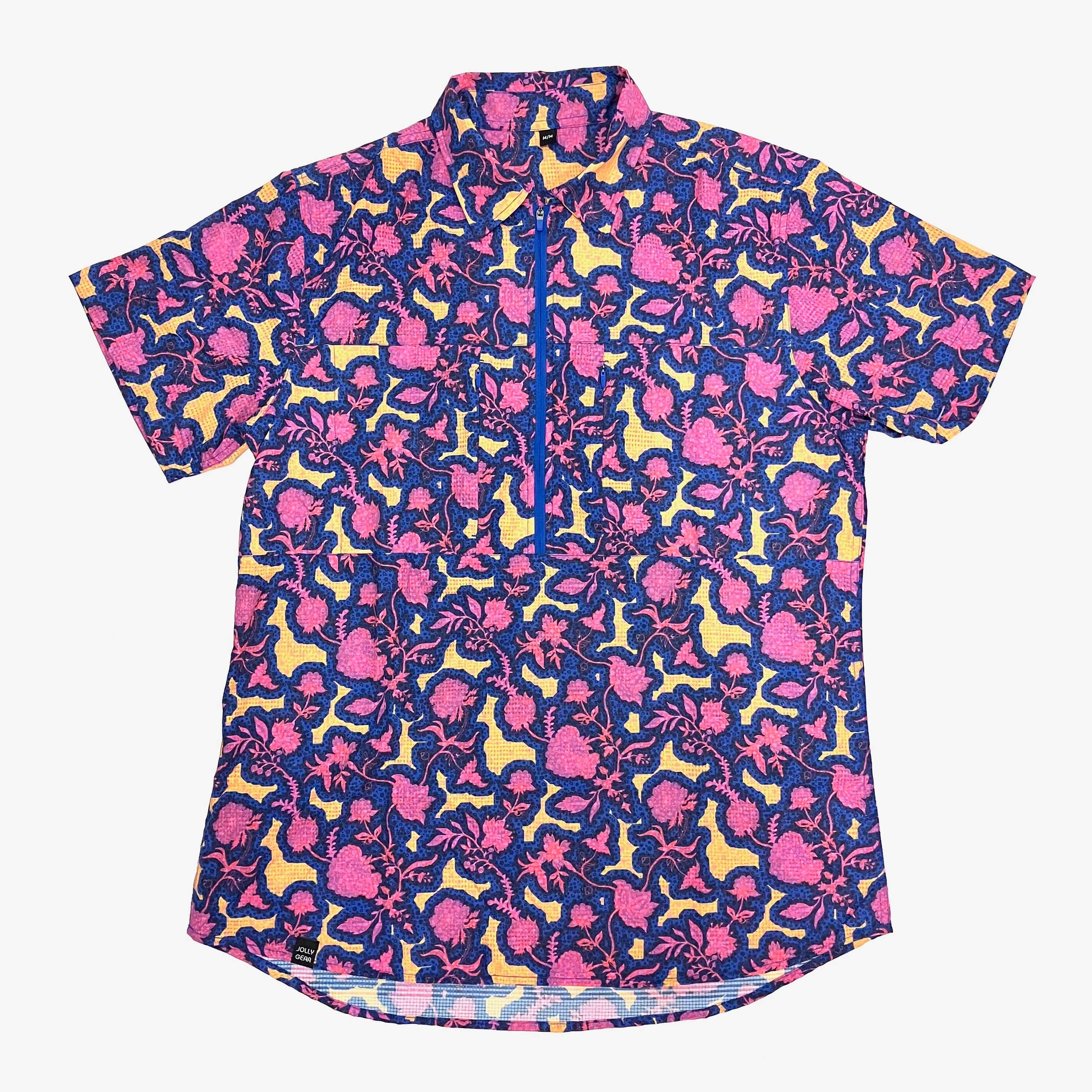 TRIPLE CROWN ZIP DOWN SHORT SLEEVE